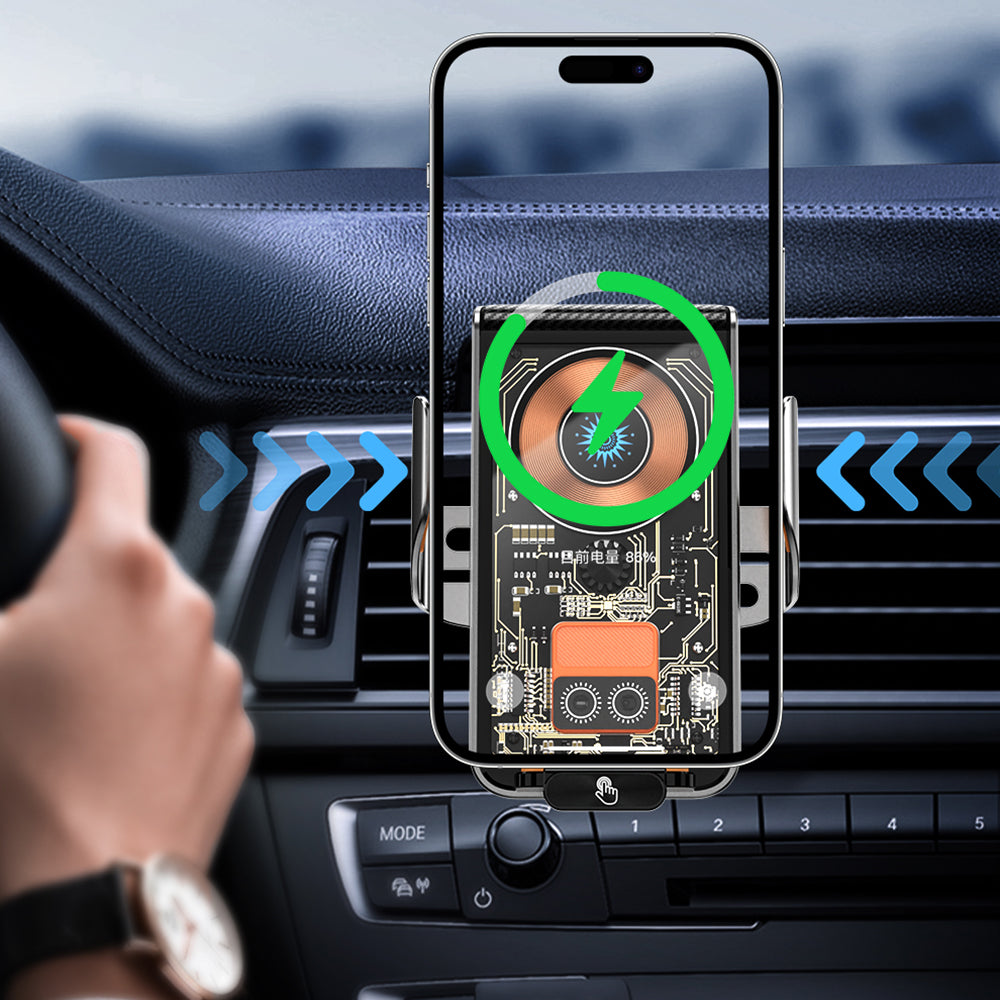 L9 For 4.2-7.2 Inch Mobile Phone Car Air Outlet Mount Magnetic Wireless Charger L9 For 4.2-7.2 Inch Mobile Phone Car Air Outlet Mount Magnetic Wireless Charger